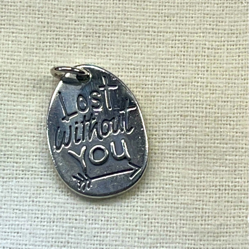 James Avery Lost Without You Charm/Pendant (retired)
